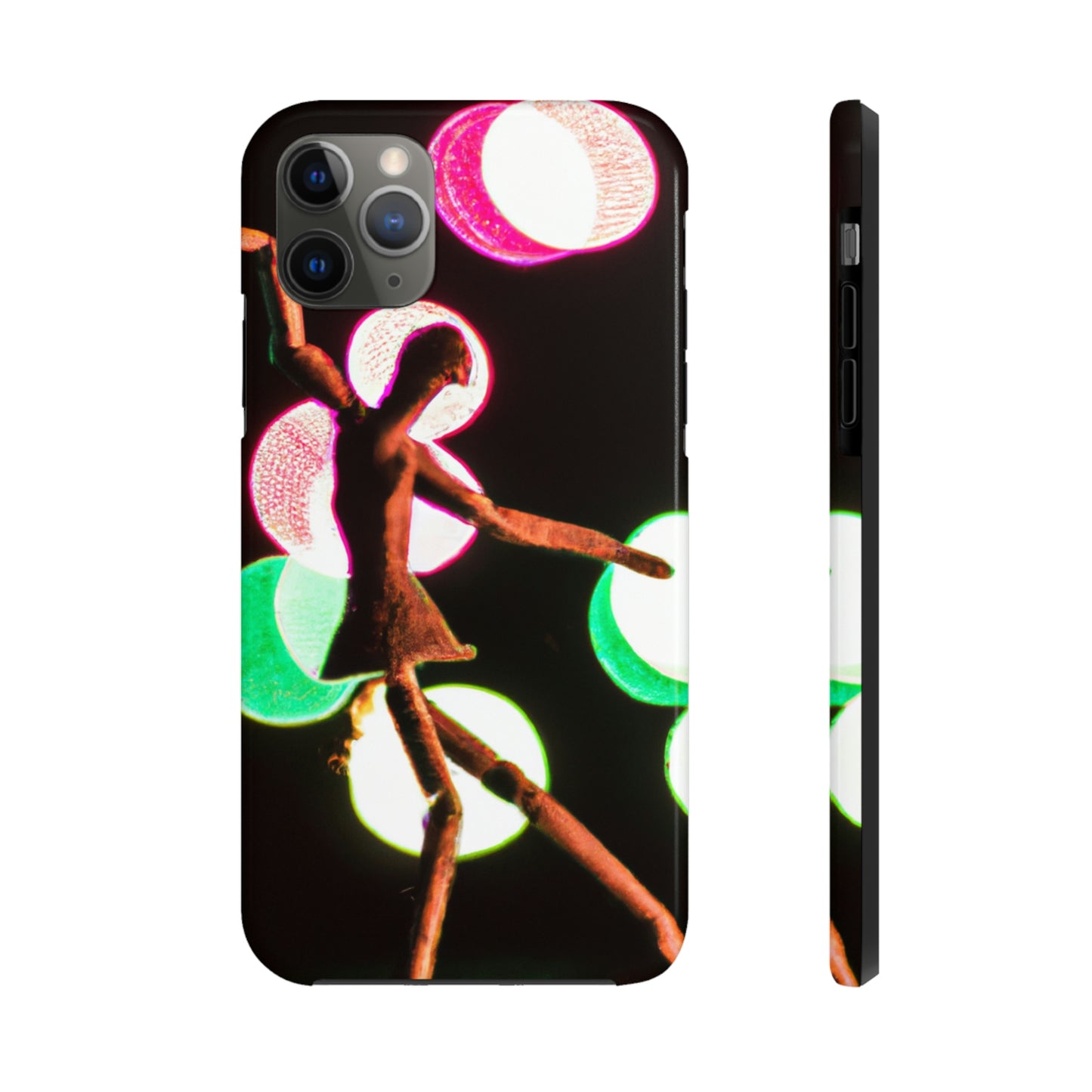 "Dancing in a Starry Shower". - The Alien Tough Phone Cases