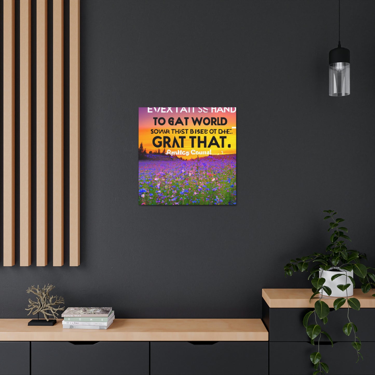 "Gratitude at Sunrise" - Canvas