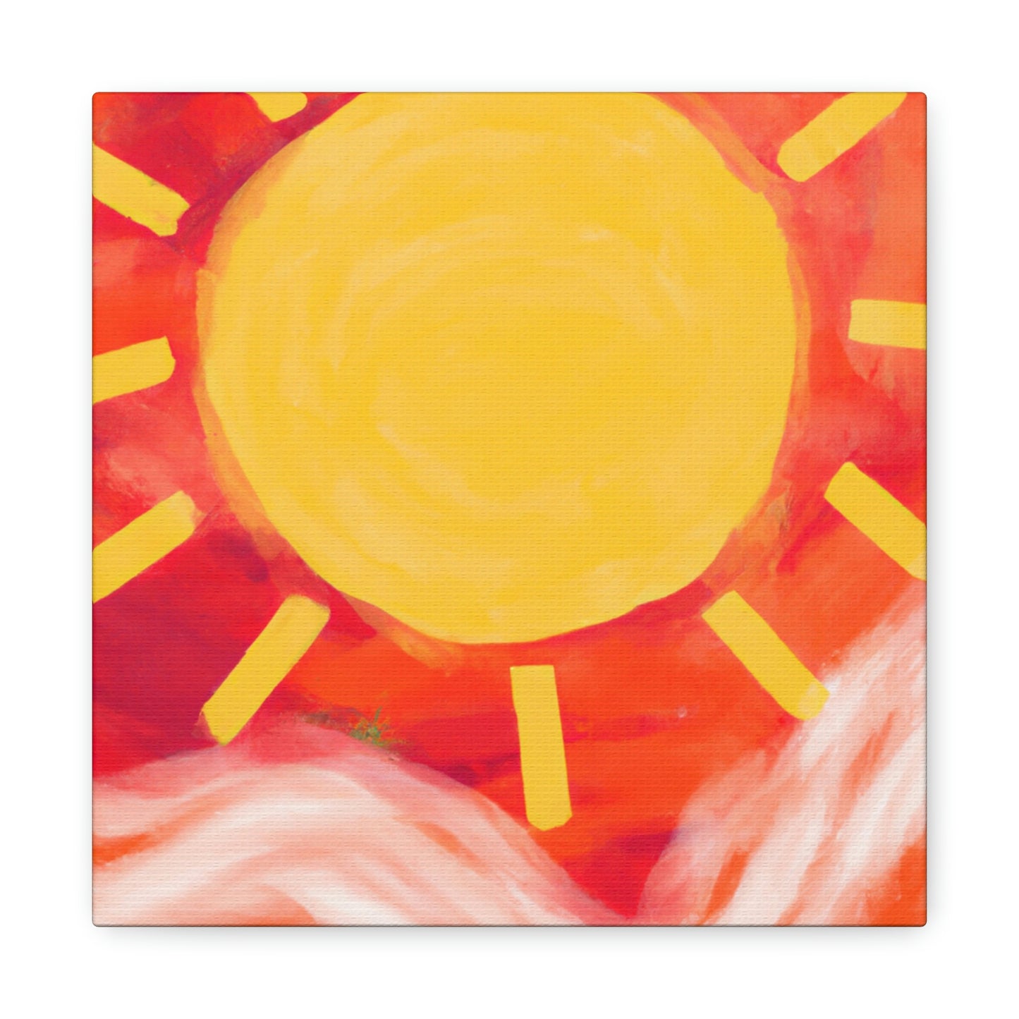 Sunrise Artist - Canvas