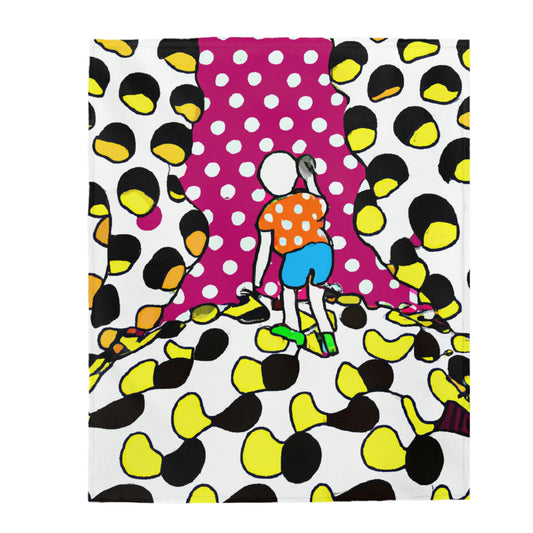 "Cave of Sweet Wonders" - The Alien Velveteen Plush Blanket