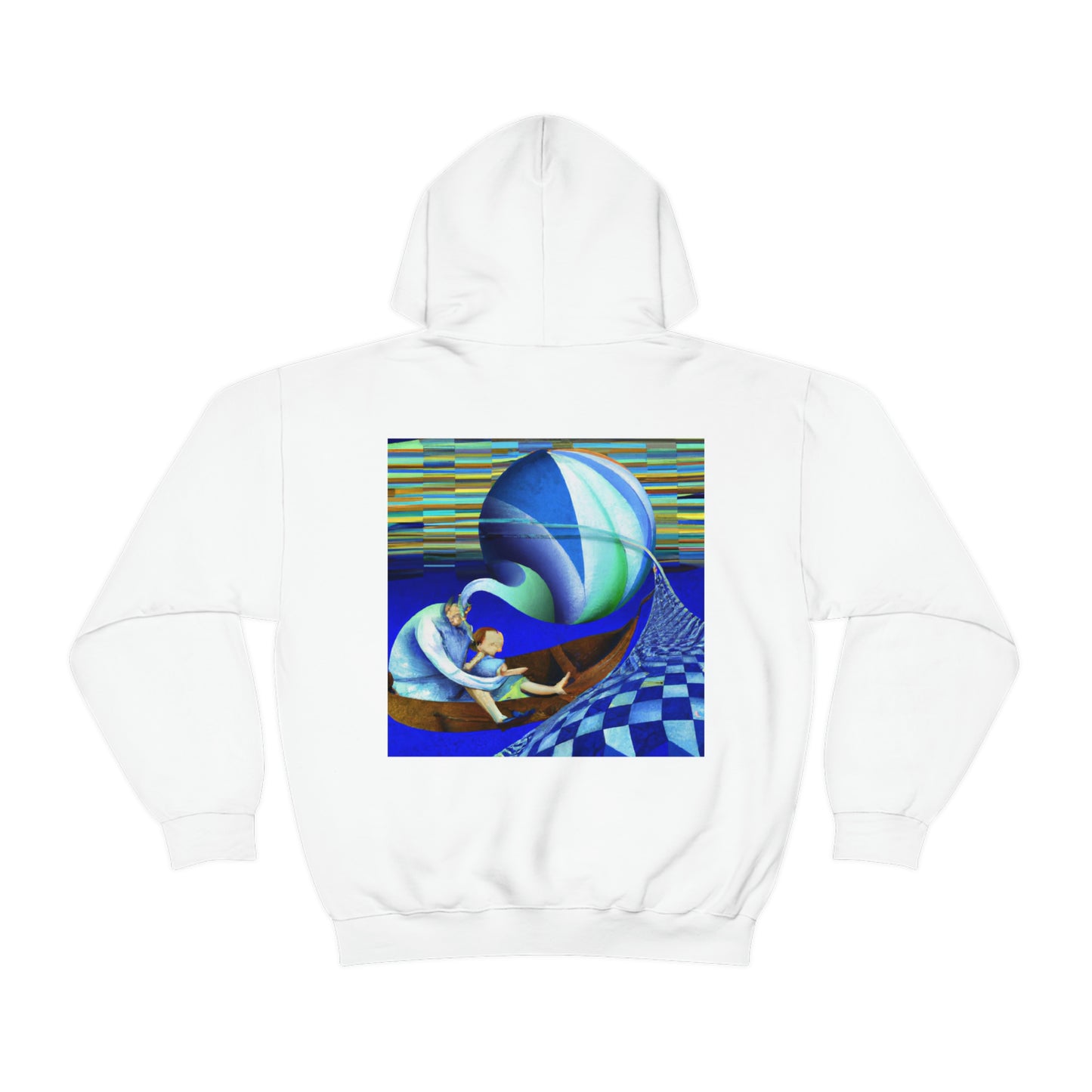 „Drifting: Die Reise eines Vaters und seines Sohnes durch das Leben“ – The Alien Unisex Hoodie