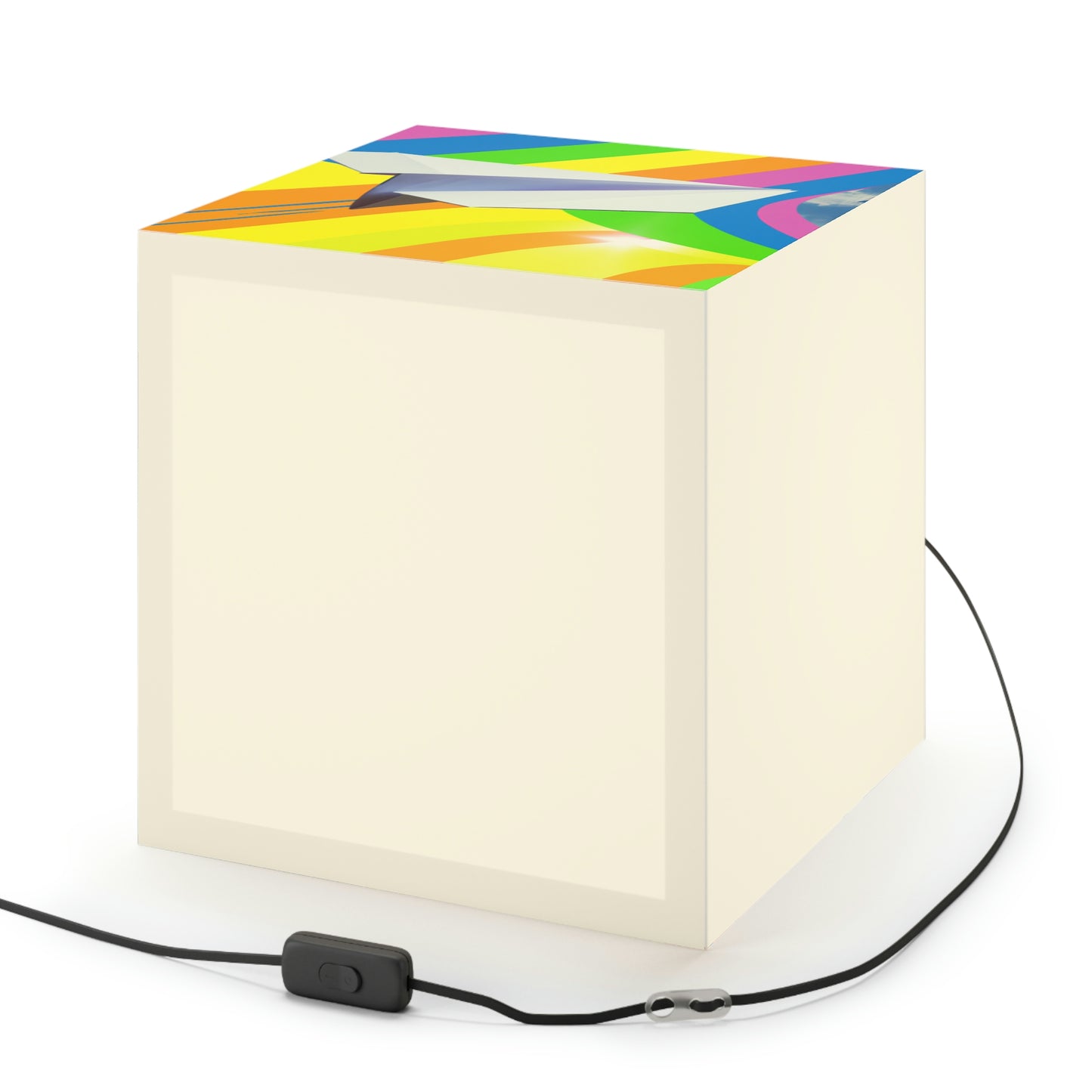 "A Flight of Color" - The Alien Light Cube Lamp