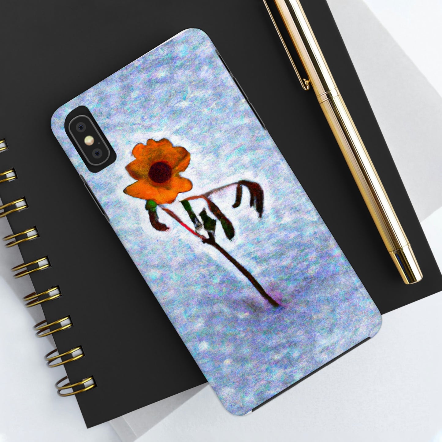 "Eine Blume, die sich weigert zu zittern" - Die Alien Tough Phone Cases