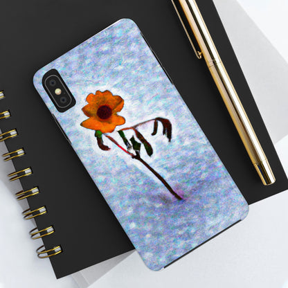 "Eine Blume, die sich weigert zu zittern" - Die Alien Tough Phone Cases