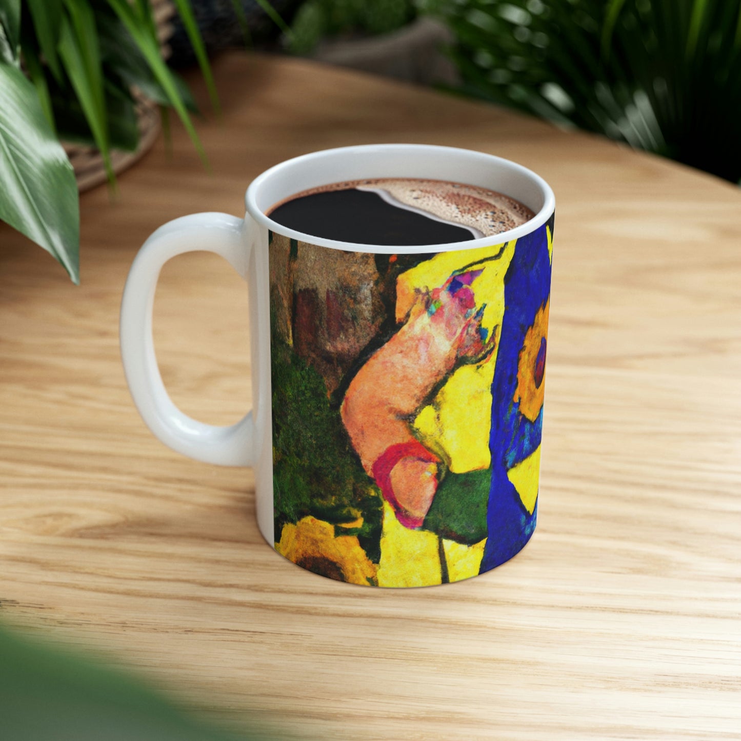 "Heroic Arise: The Rise of a Brave Young Girl" - The Alien Ceramic Mug 11 oz