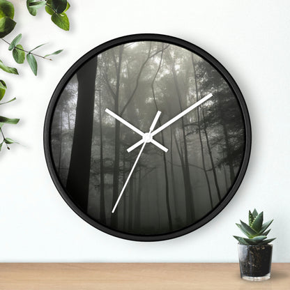 "The Silent Woods of Fog" - The Alien Wall Clock