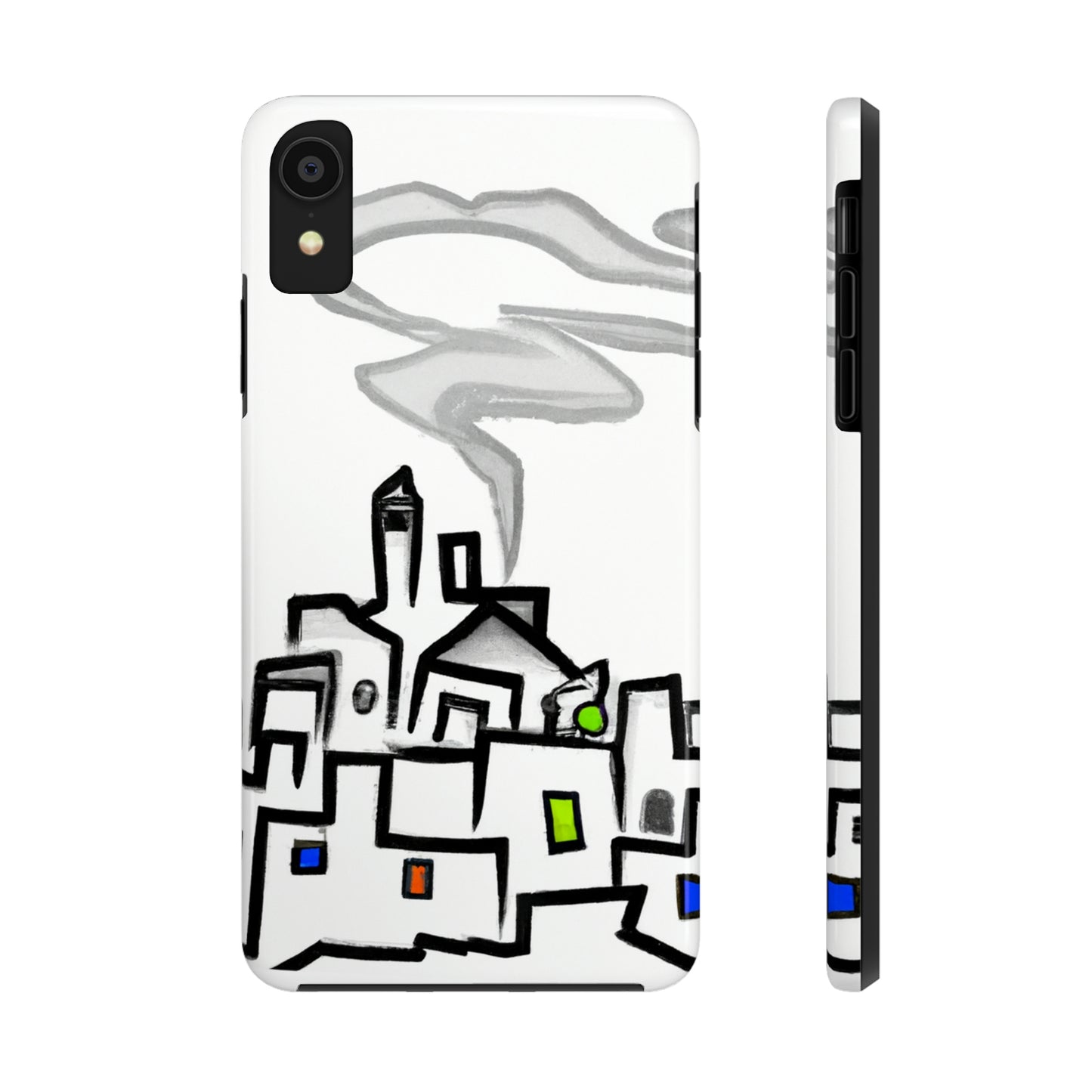 The City In The Mist - The Alien Tough Phone Cases