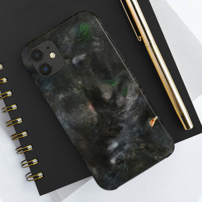 "Ein einsames Flimmern in der Dunkelheit" - Die Alien Tough Phone Cases