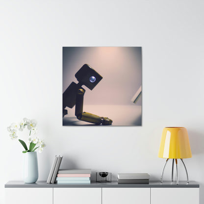 "Searching for Lost Memories: The Journey of a Robot" - The Alien Canva