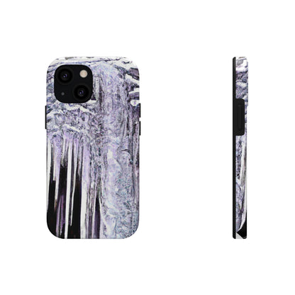 "Frost-Tipped Falls of Glistening Grief" - The Alien Tough Phone Cases