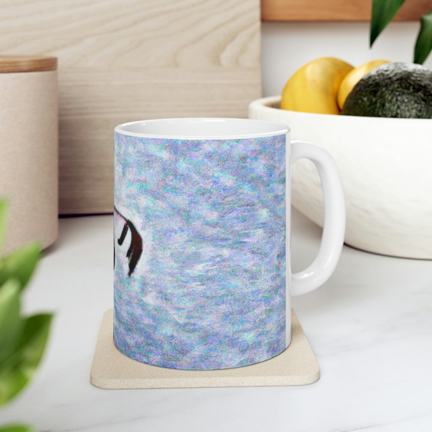 "A Flower Refusing to Shiver" - The Alien Ceramic Mug 11 oz