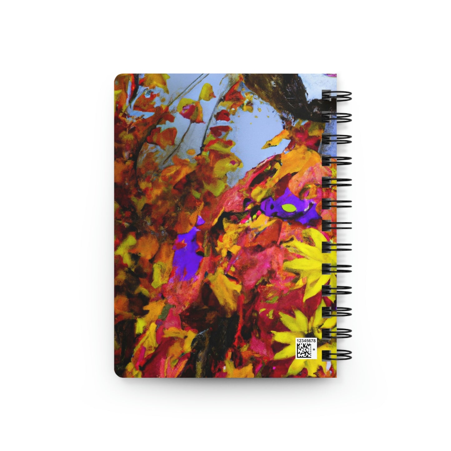 "Autumn Scarecrow Blues" - The Alien Spiral Bound Journal