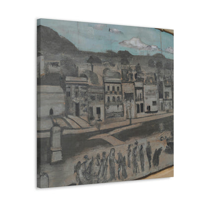 "A Town with a Past: The Mural depicts Our History" - The Alien Canva.