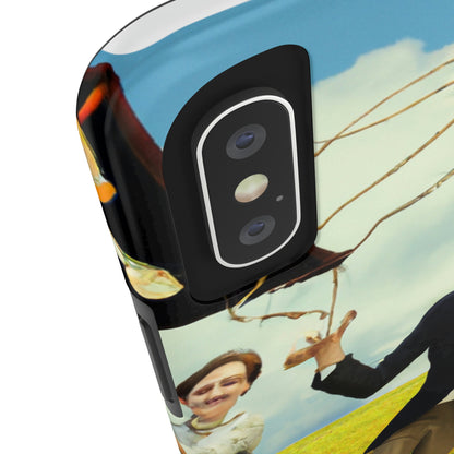 "A Kite Day in the Meadow" - The Alien Tough Phone Cases