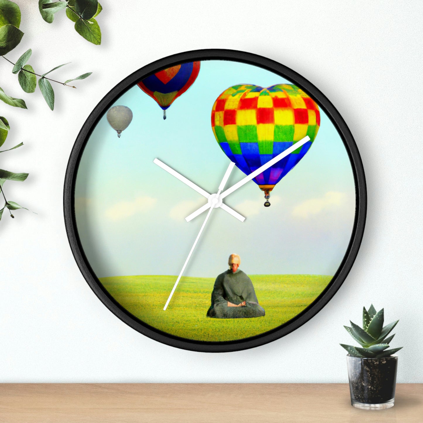 "Finding Stillness in the Sky" - The Alien Wall Clock