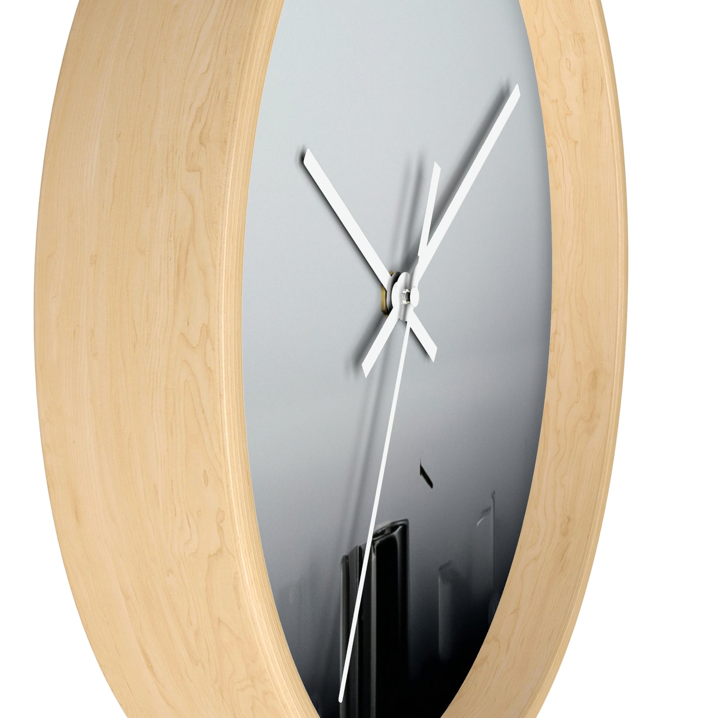 "Ascendiendo a las nubes" - El reloj de pared alienígena