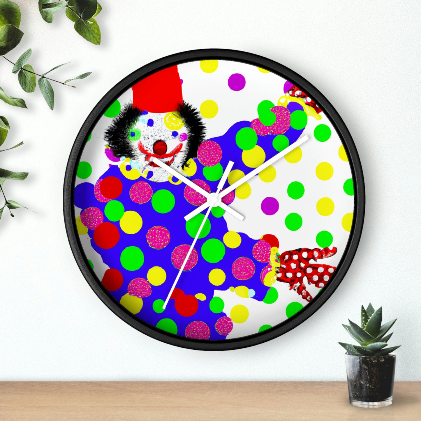 "Clowning Around in the Cold: A Winter Glove Story" - The Alien Wall Clock