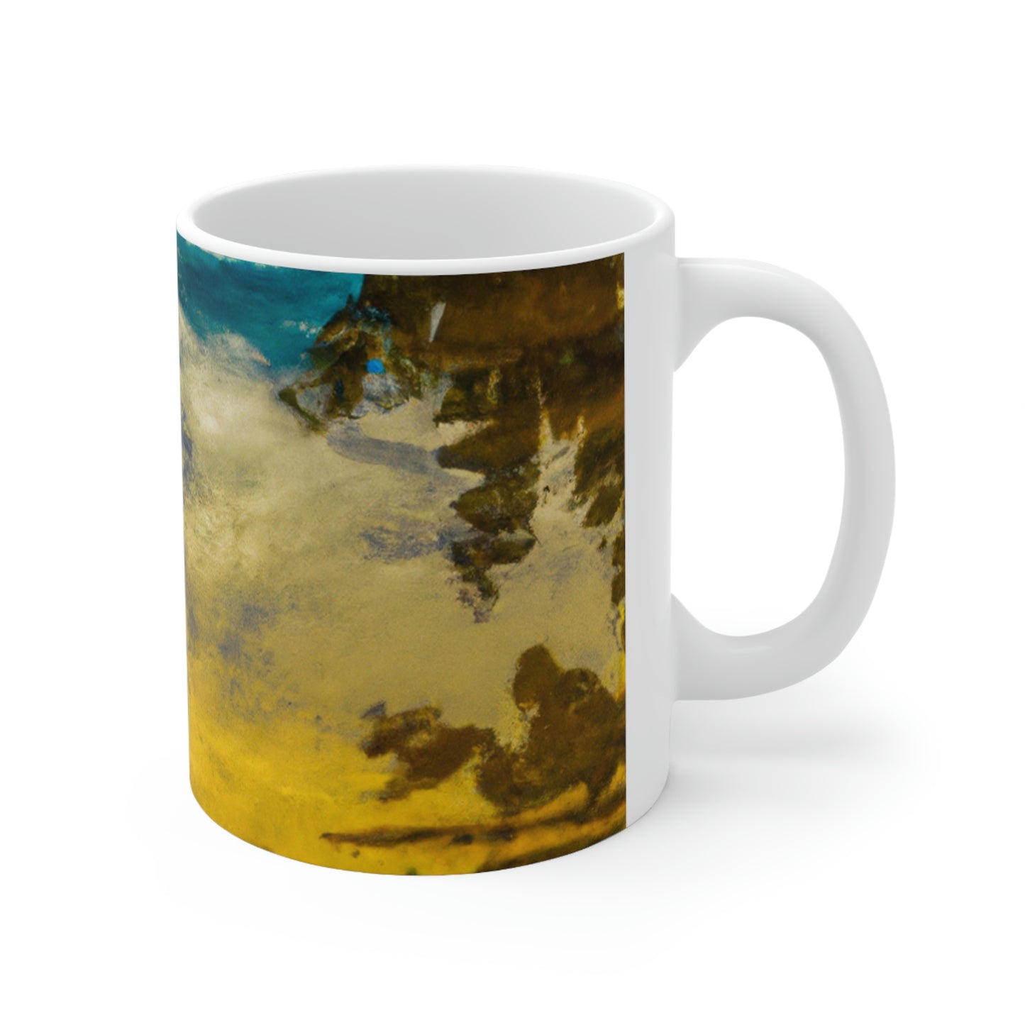 "Abyssal Gateway" - The Alien Ceramic Mug 11 oz