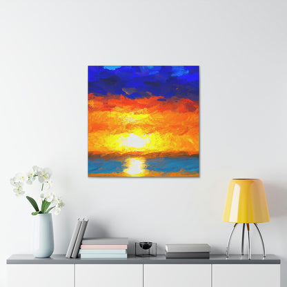 Sunrise Seascape Artist - Peter Ocean - Canvas