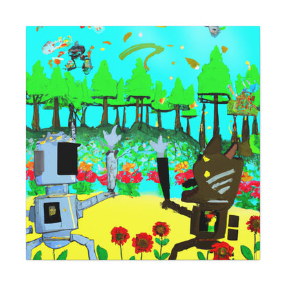 Robo Garden Wars - Die Alien-Canva