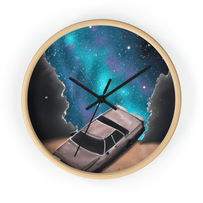 "A Universe Apart: The Lost Car" - Die Alien-Wanduhr