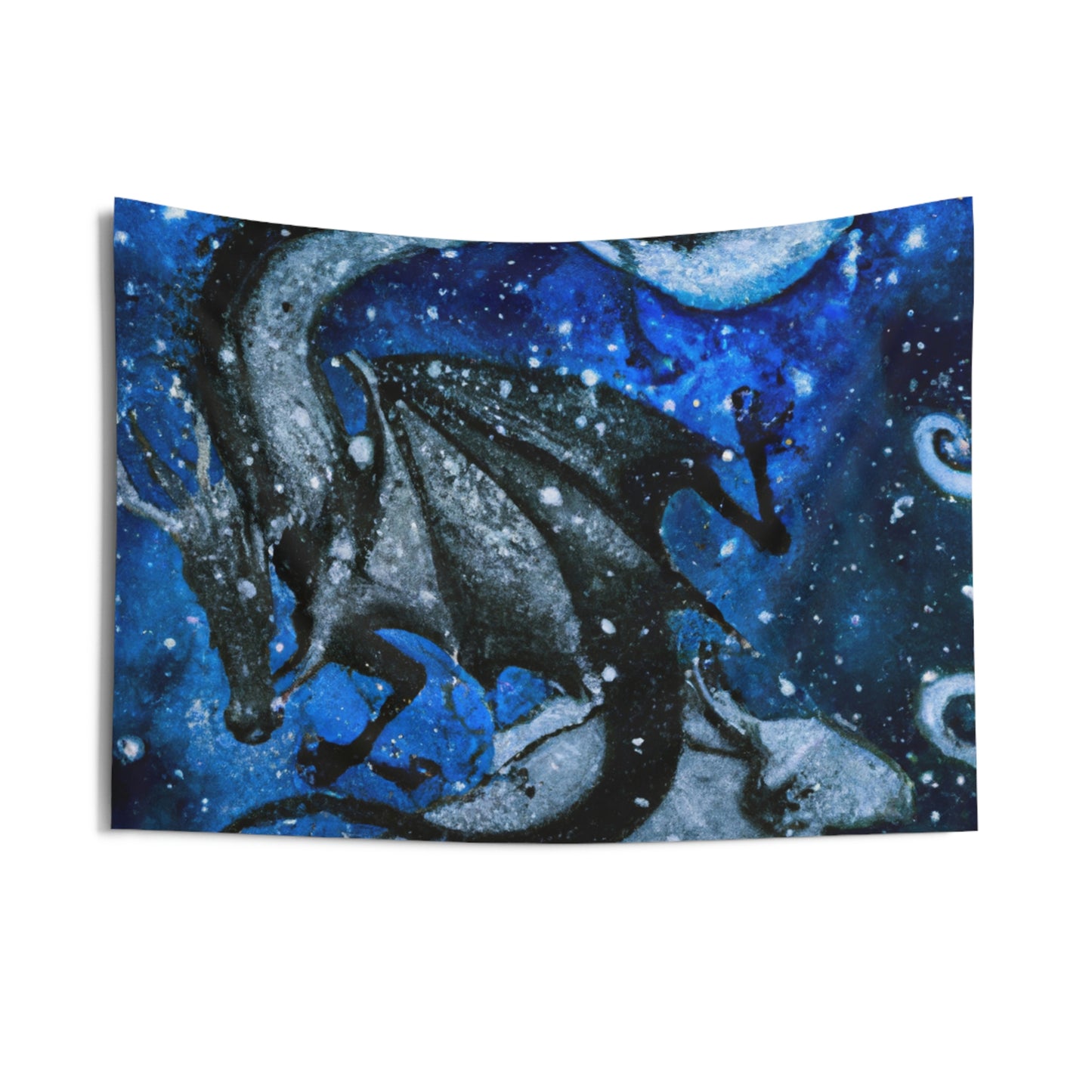 "Frosted Moonlight Dragon" - The Alien Wall Tapestries