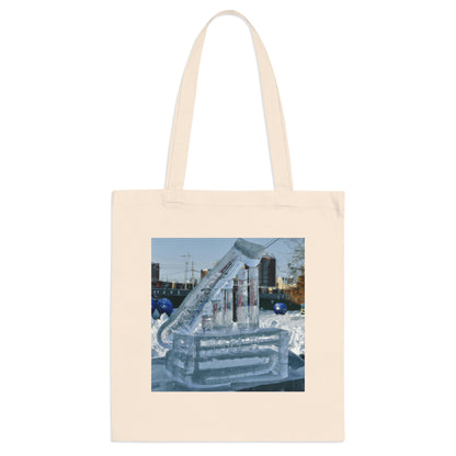 "Frozen Melodies: Crafting Music with Ice" - The Alien Tote Bag