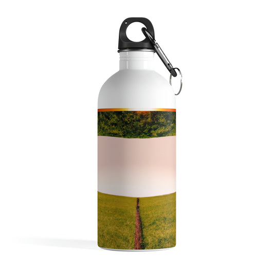 "Golden Horizon at Dusk" - The Alien Stainless Steel Water Bottle