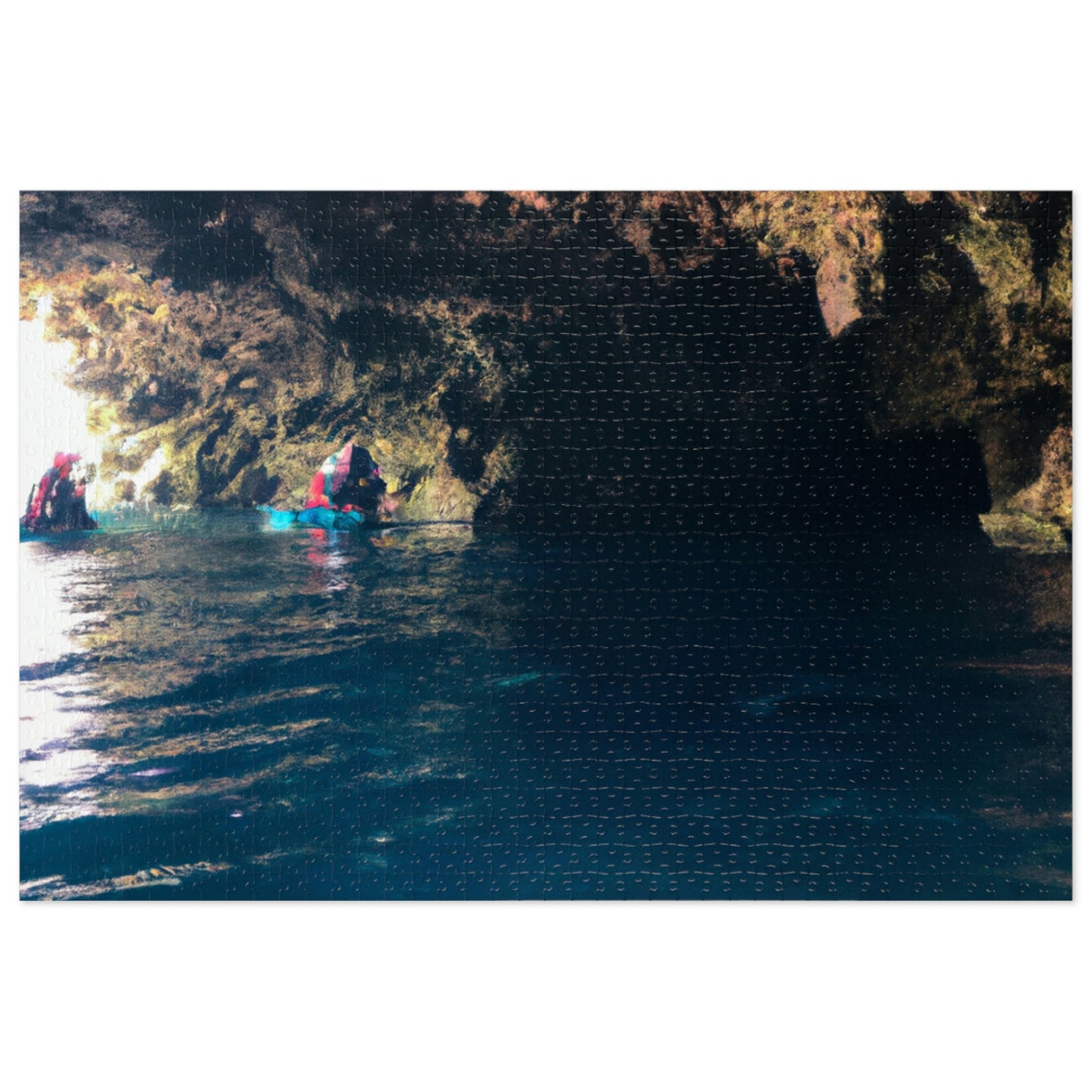 The Diving Depths of the Oceanic Cave - The Alien Jigsaw Puzzle