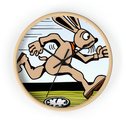 "The Great Hare-Racing Rush." - The Alien Wall Clock