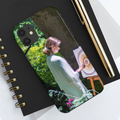 "Enchantment in Oil: A Young Artist's Vision of a Magical Forest" - The Alien Tough Phone Cases