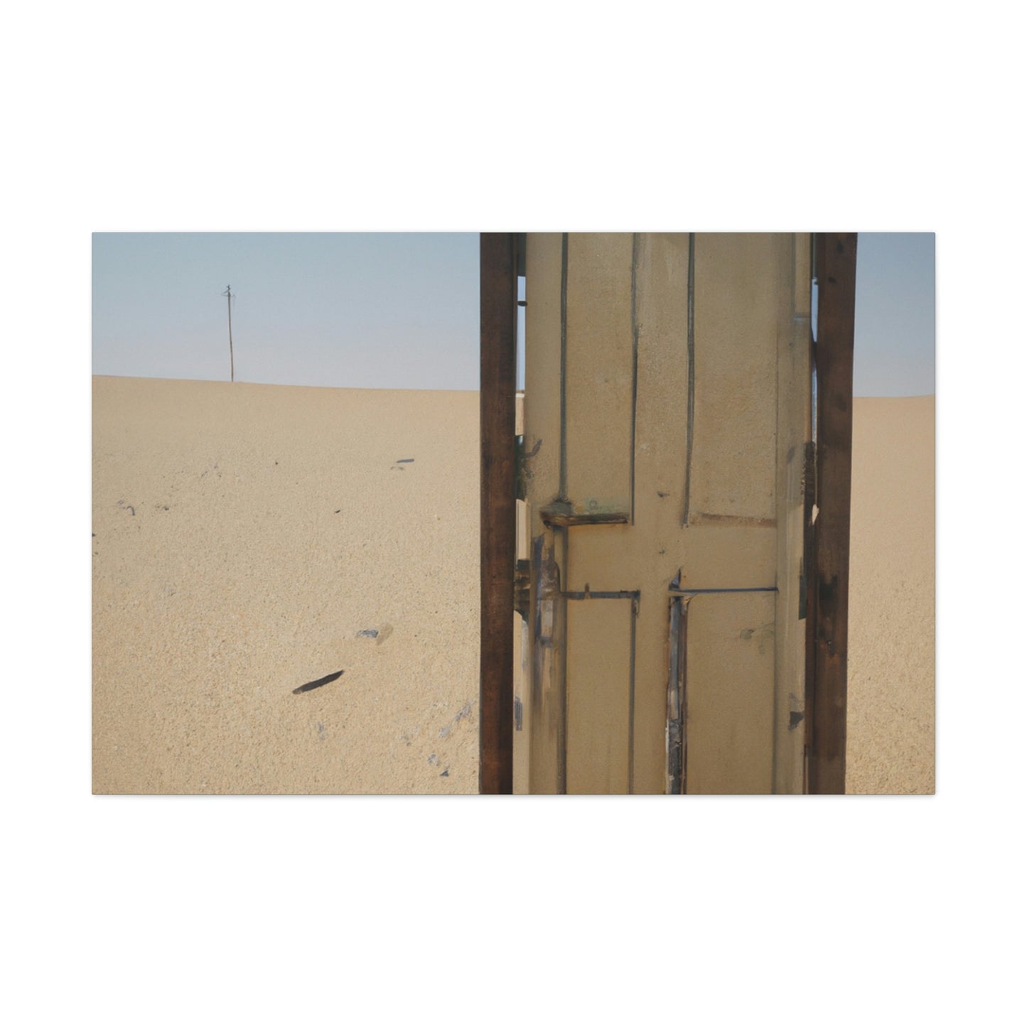 "The Mysterious Desert Door" - The Alien Canva