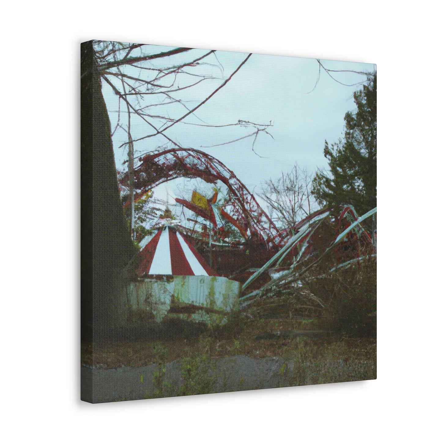 "Lost in Wonderland: An Amusement Park Adventure" - The Alien Canva