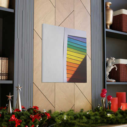 'The Colors of Joy: A Rainbow of Happiness' - Canvas