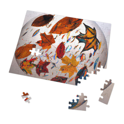 "Autumn in a Glass Globe" - The Alien Jigsaw Puzzle