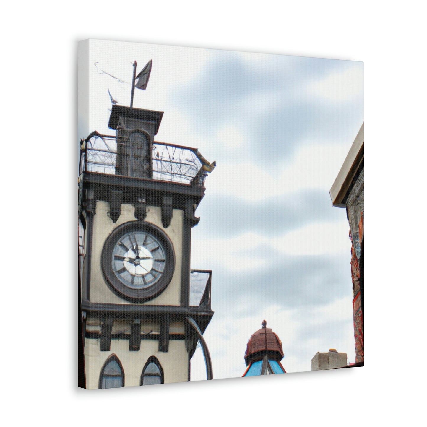 The Clocktower's Shadow - The Alien Canva