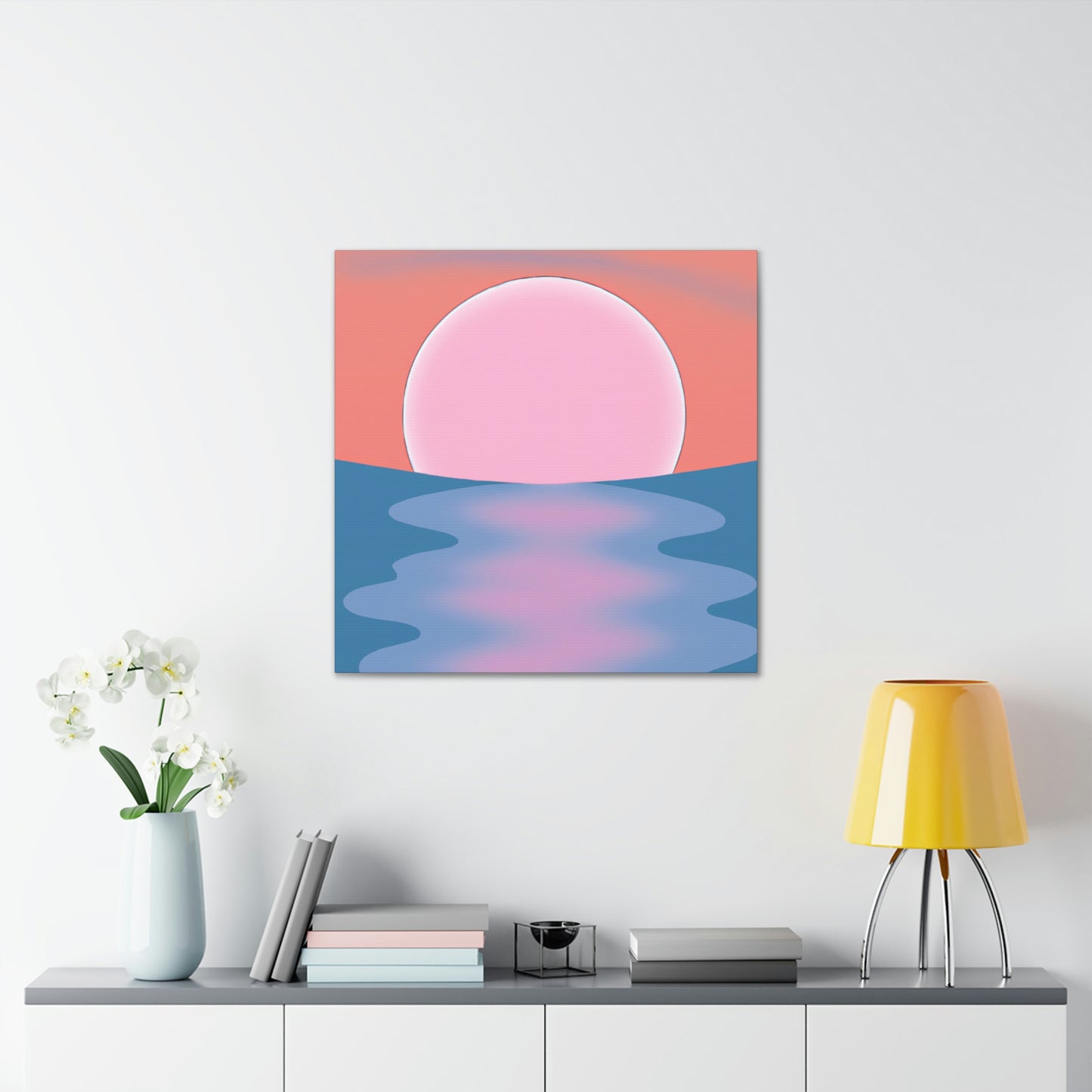 "Serenity at Sunset" - The Alien Canva