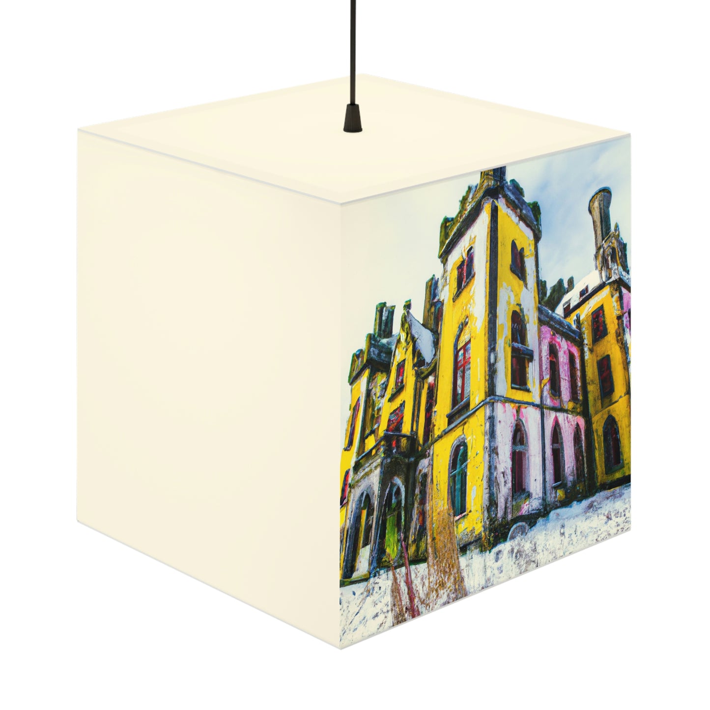 "Castle of Snow and Shadows" - Die Alien Light Cube Lampe