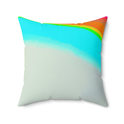 "A Toast To Possibility" - The Alien Square Pillow