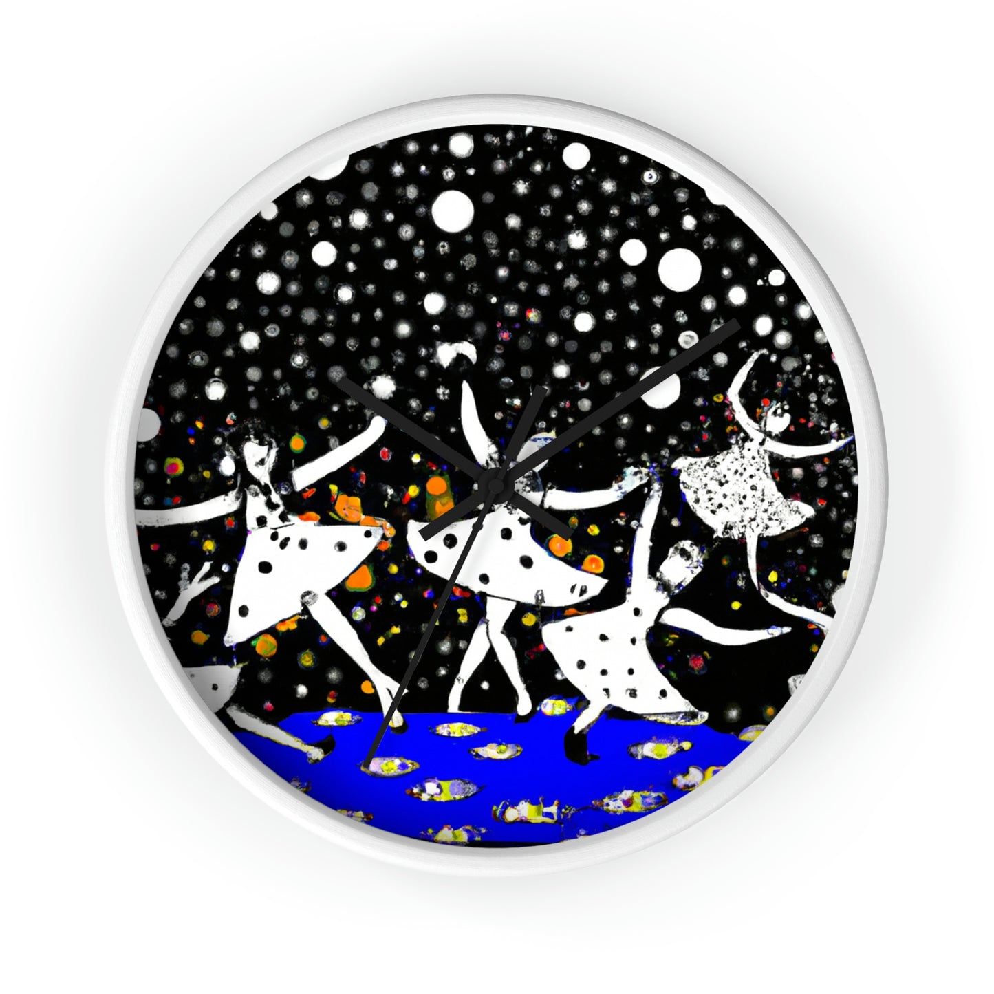 Twinkling Starlight Dance of the Fairies - El reloj de pared alienígena