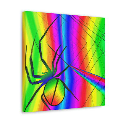 "A Spinnerette's Prismatic Web" - The Alien Canva