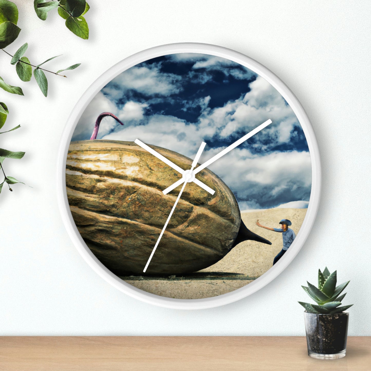 Mystery in the Meadow: The Gigantic Find of a Farmer - The Alien Wall Clock