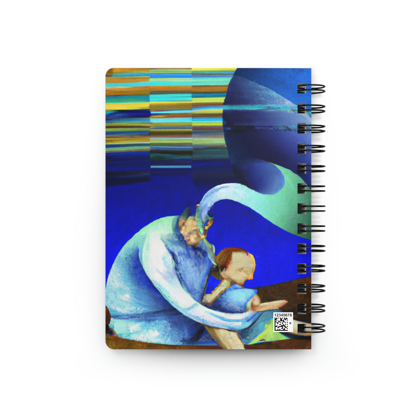 "Drifting: A Father and Son's Voyage Through Life" - The Alien Spiral Bound Journal