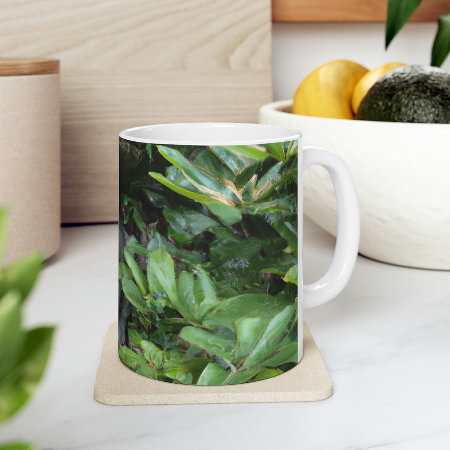 "Guardian of the Secret Garden" - The Alien Ceramic Mug 11 oz