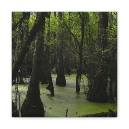 "Delving Deep into the Ancient Swamp" - The Alien Canva