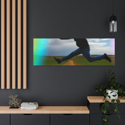 Rainbow Jumper Artist - Canvas