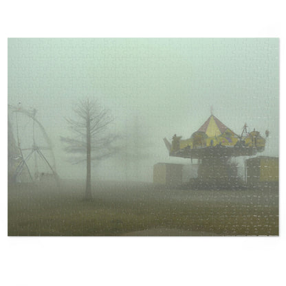 "Foggy Dreams of an Abandoned Carnival" - The Alien Jigsaw Puzzle