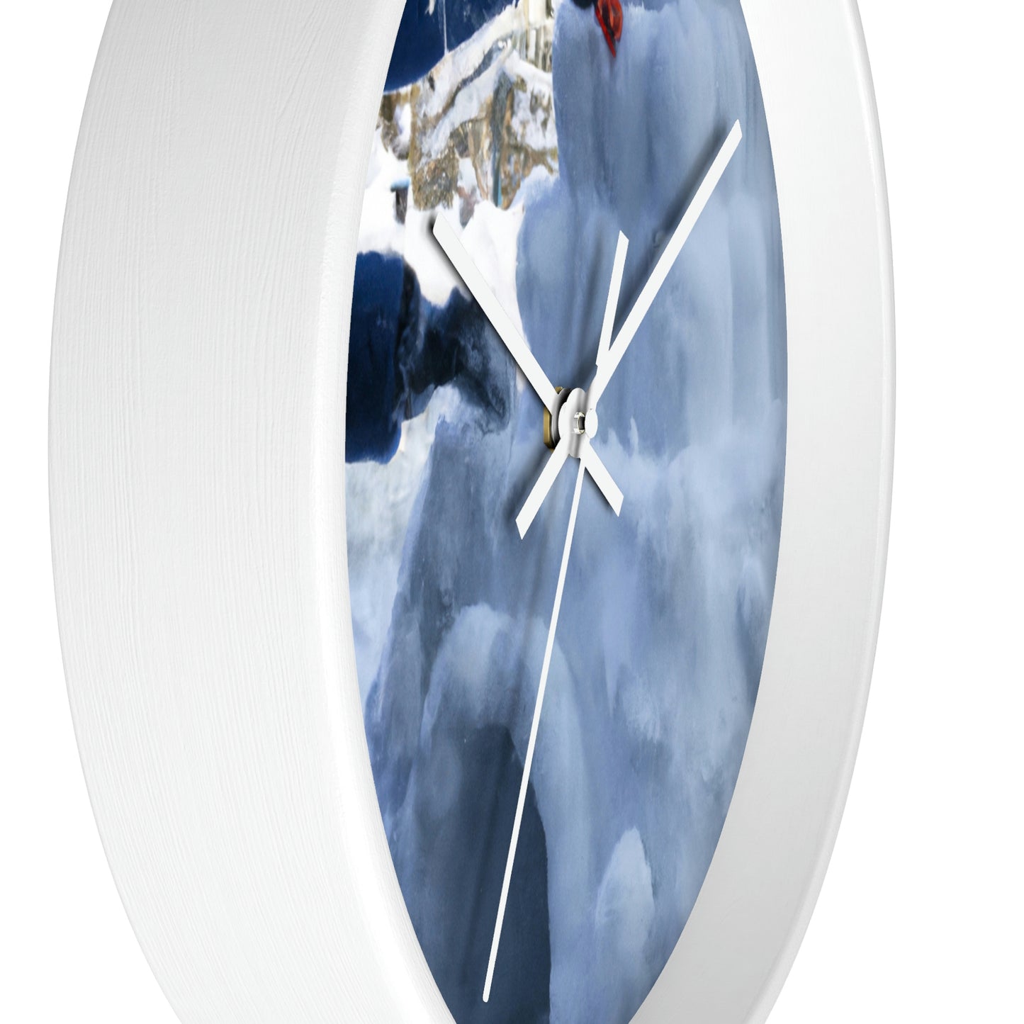 Magical Winter Wonderland - The Alien Wall Clock