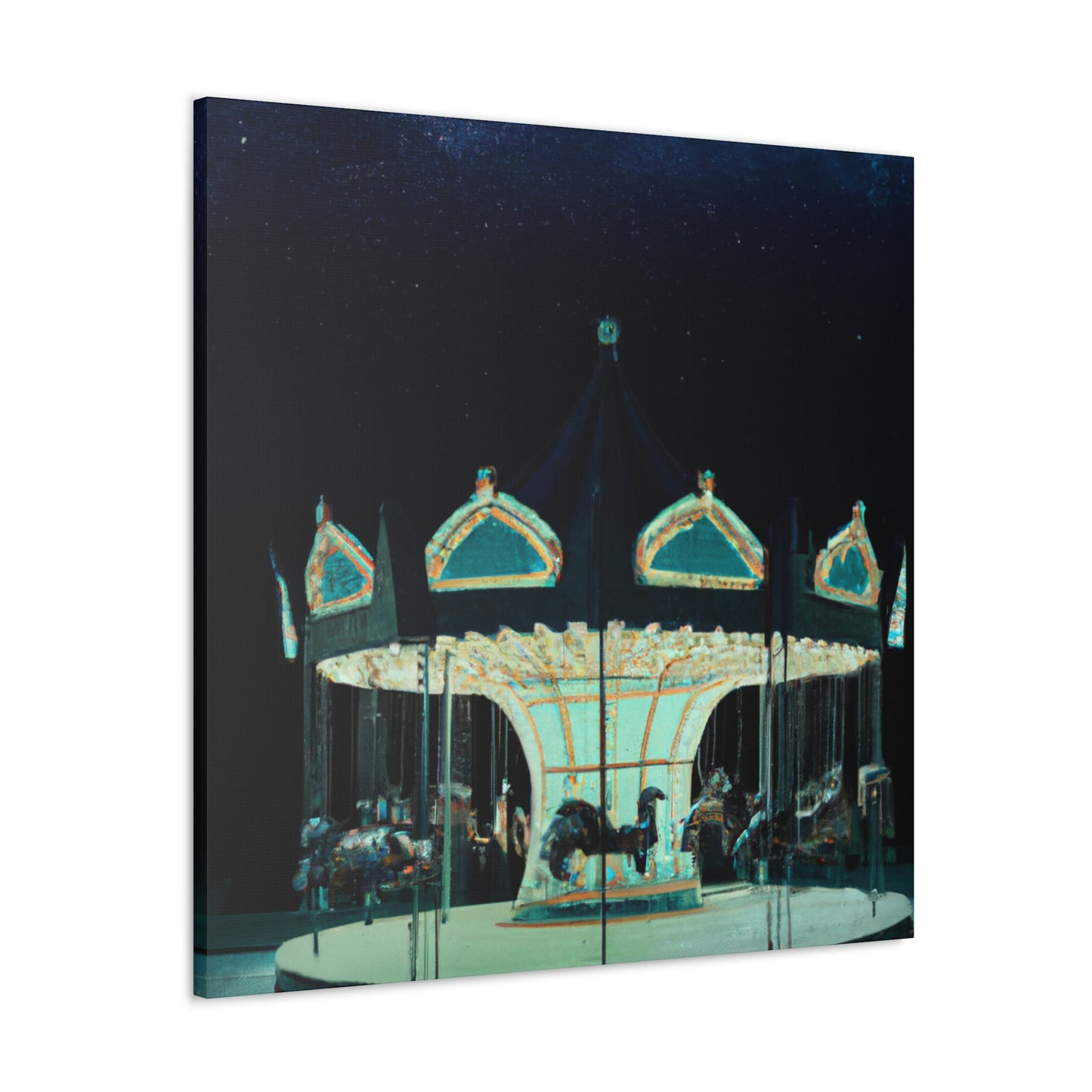 "A Lonesome Carousel Under Shining Stars" - The Alien Canva