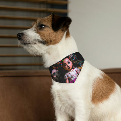 "Broken Playthings in the Dark." - The Alien Pet Bandana Collar